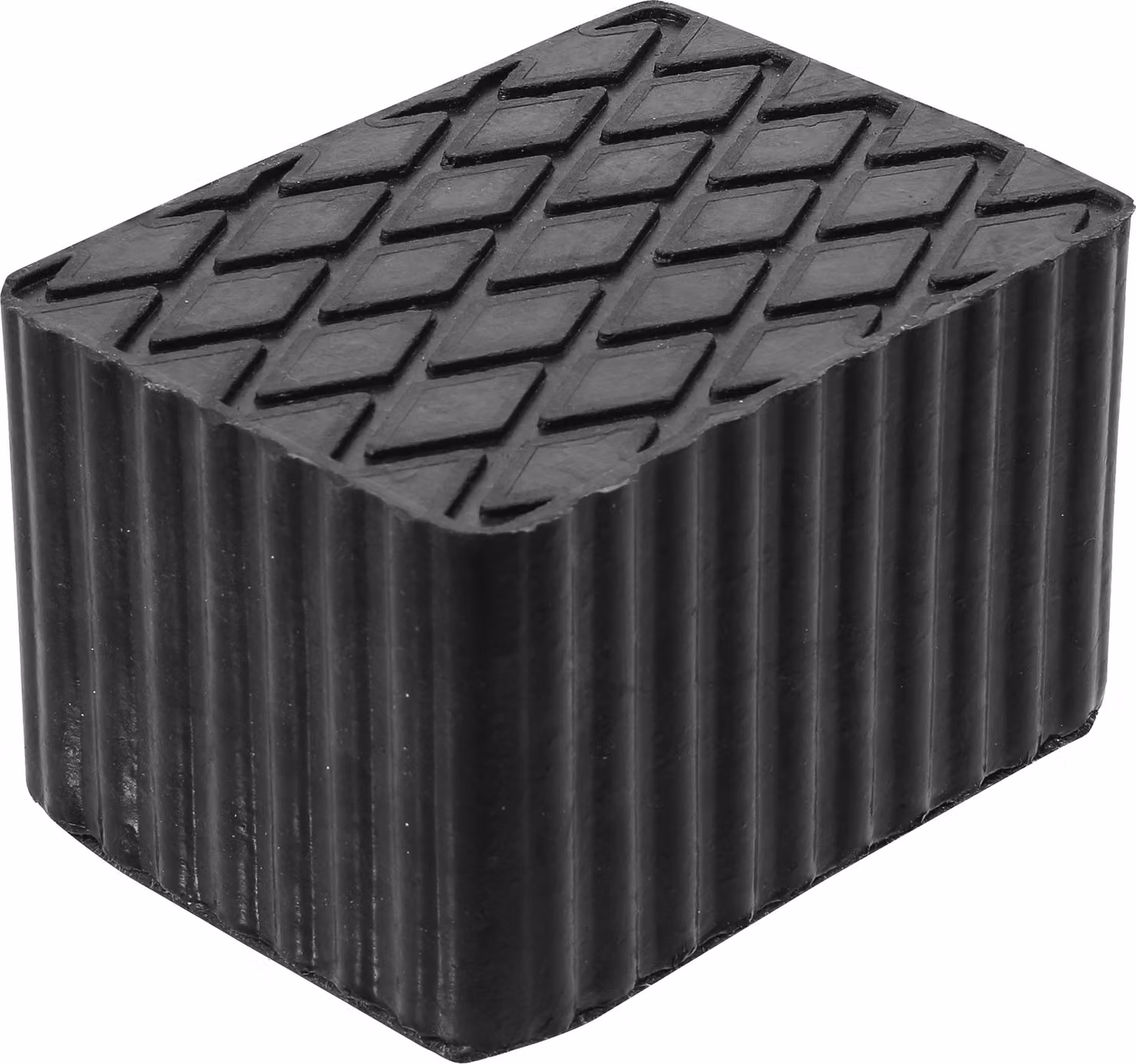 BGS Supporto in gomma per piattaforme di sollevamento 160 x 120 x 100 mm - 7008