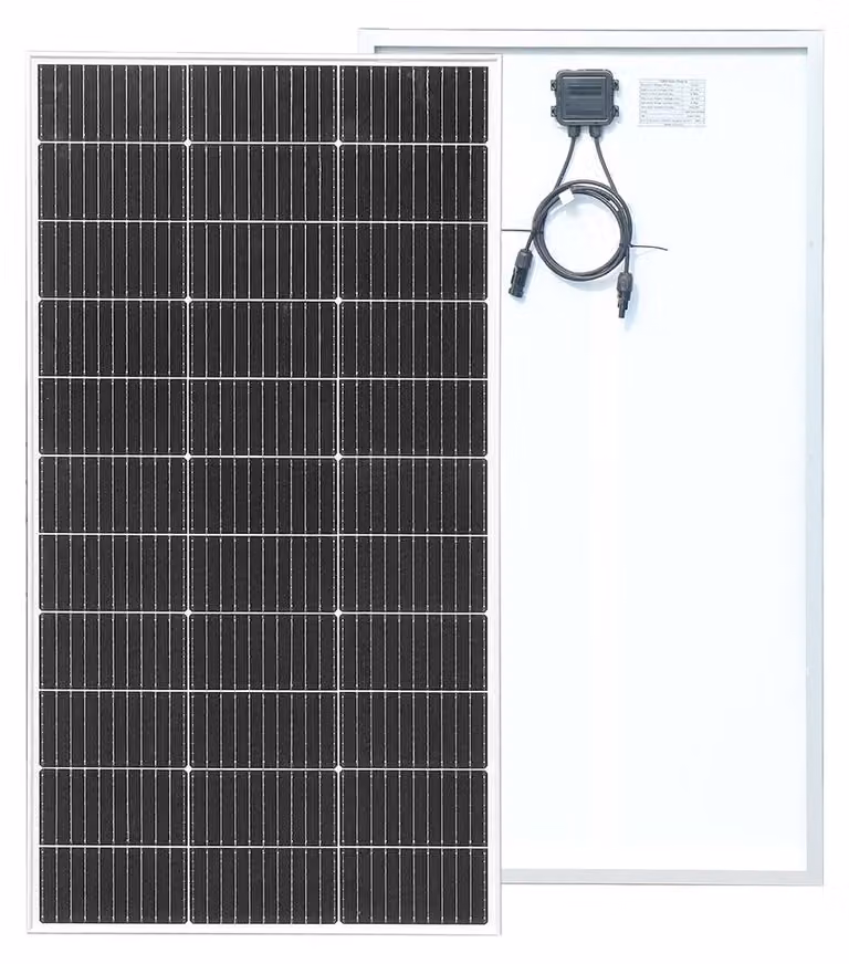 Pannello solare monocristallino da 120W, 18.15V, per camper e barche - Alta efficienza