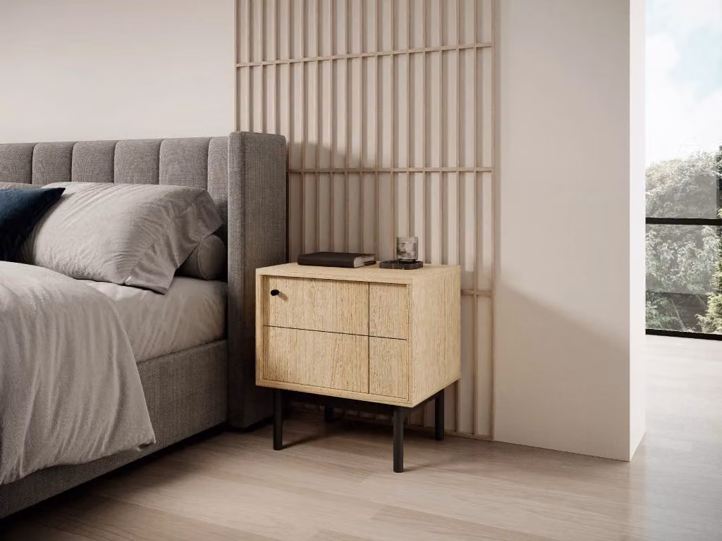 Comodino FIBI - rovere linea