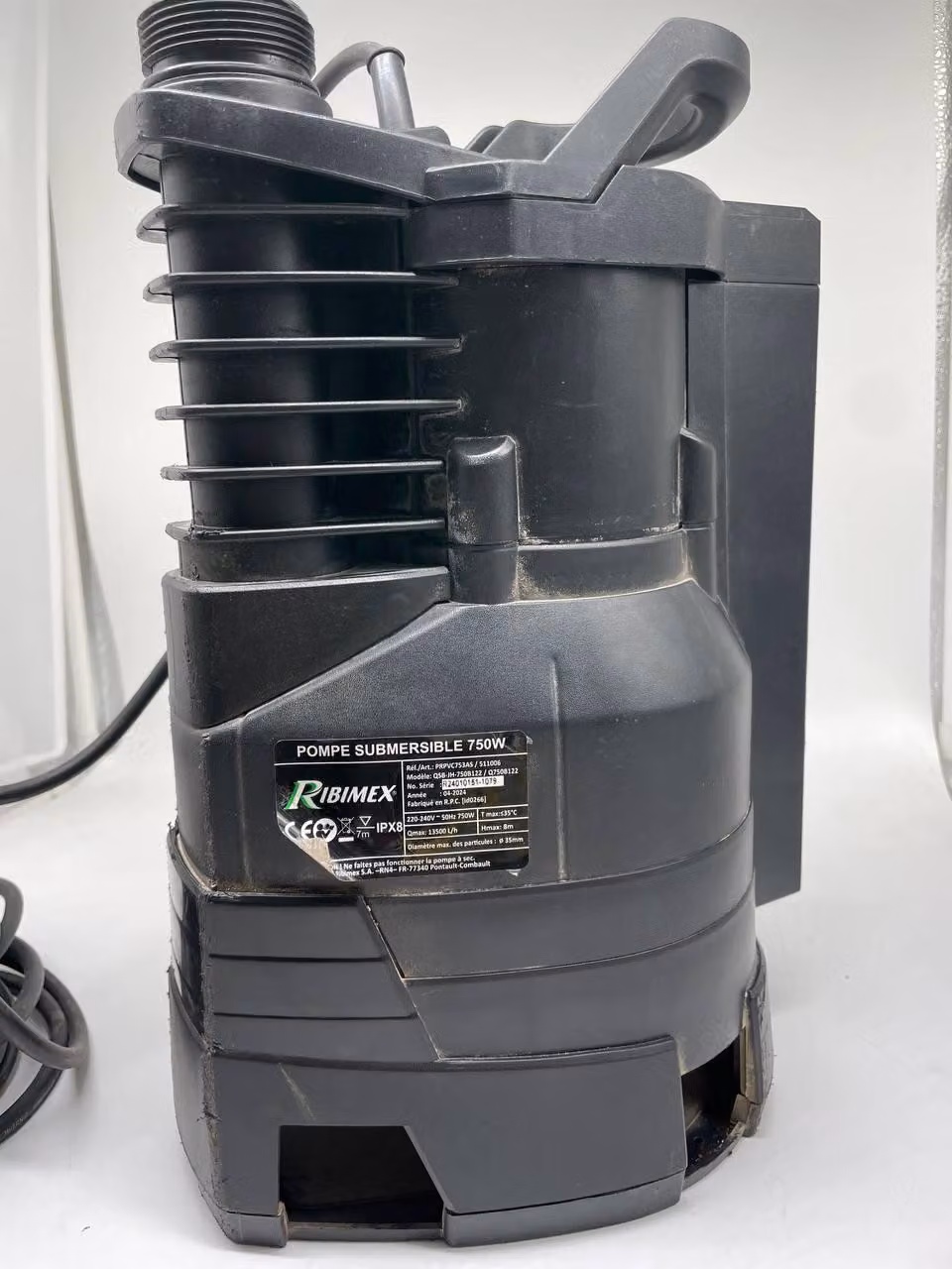 Ribimex PRPVC753AS, 240 mm, 375 mm, 185 mm, 5,94 kg, scatola
