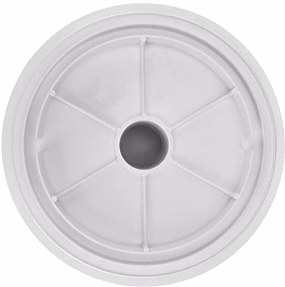 Piastra di aspirazione per skimmer da 20 cm - realizzata in plastica resistente - adatta per piscine interrate