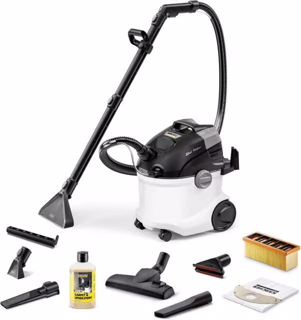 Lavatappeti Karcher SE 6 Signature Line Bianco con pre-filtro e controllo tramite app