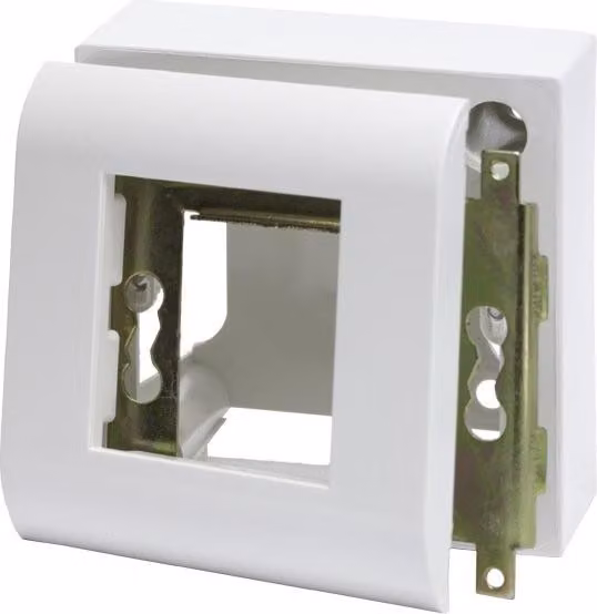 alloggiamento a 2 moduli per accessori 45x45