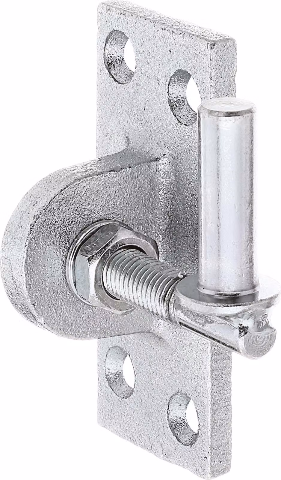 Alberts 318239 Morsetto a vite, regolabile di 20 mm, zincato, passivato con pellicola spessa, Ø13 mm, piastra 105 x 45 mm