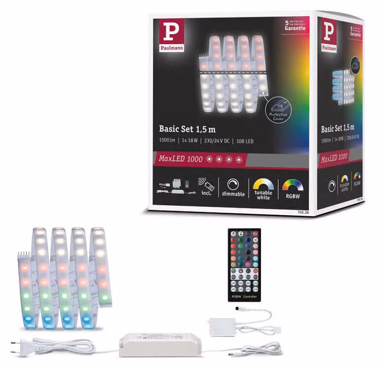 Paulmann MaxLED 1000: Kit base a LED RGBW