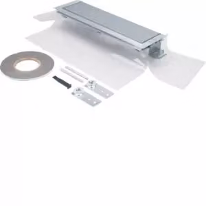 Hager BKFDE400105, Tappo terminale, Zama, Acciaio, Zincato, Avvitabile, Conformità a DIN EN 50085-1, DIN EN 50085-2-2
