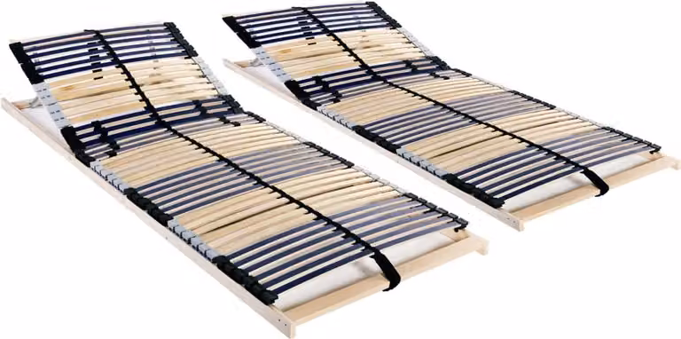 The Living Store Doghe 2 pezzi con 42 doghe 7 zone 80 x 200 cm