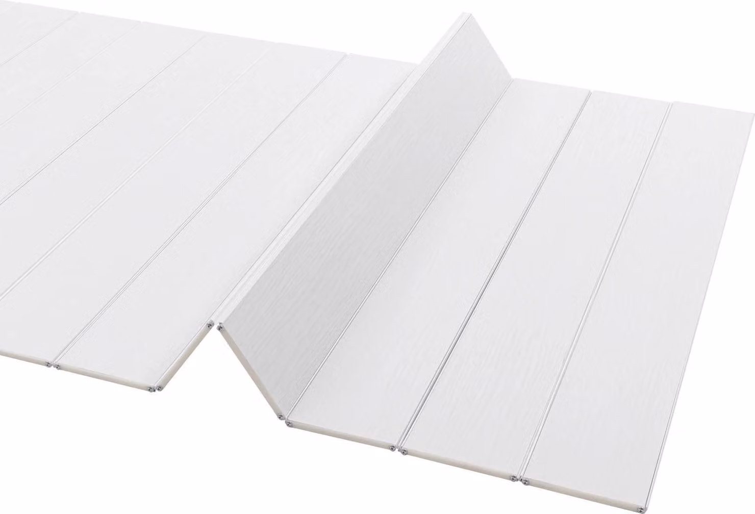 Coperta da bagno in PVC, tavola da bagno pieghevole 75×170 cm, impermeabile, antipolvere, bianca