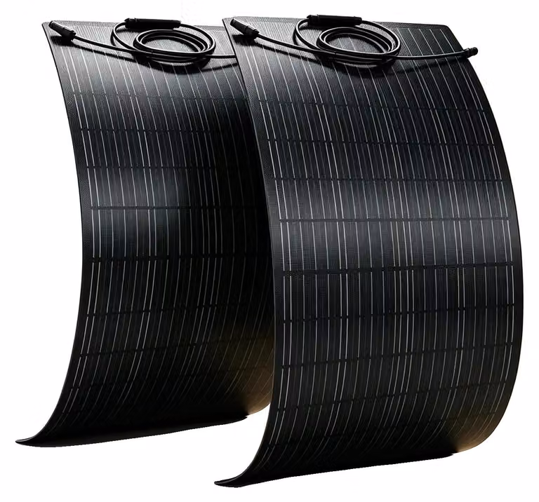 Pannelli solari, alta efficienza, design leggero, 2 pezzi da 100W