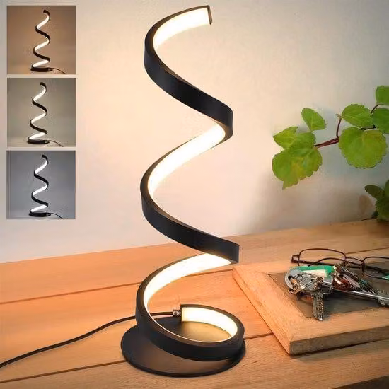 Lampada da tavolo ad alta efficienza energetica A+++ per camera da letto e ufficio