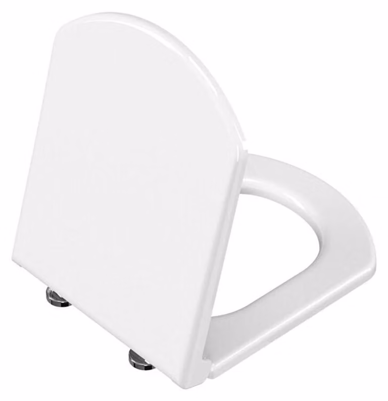 Copertura per WC con sistema di chiusura ammortizzata - Bianco