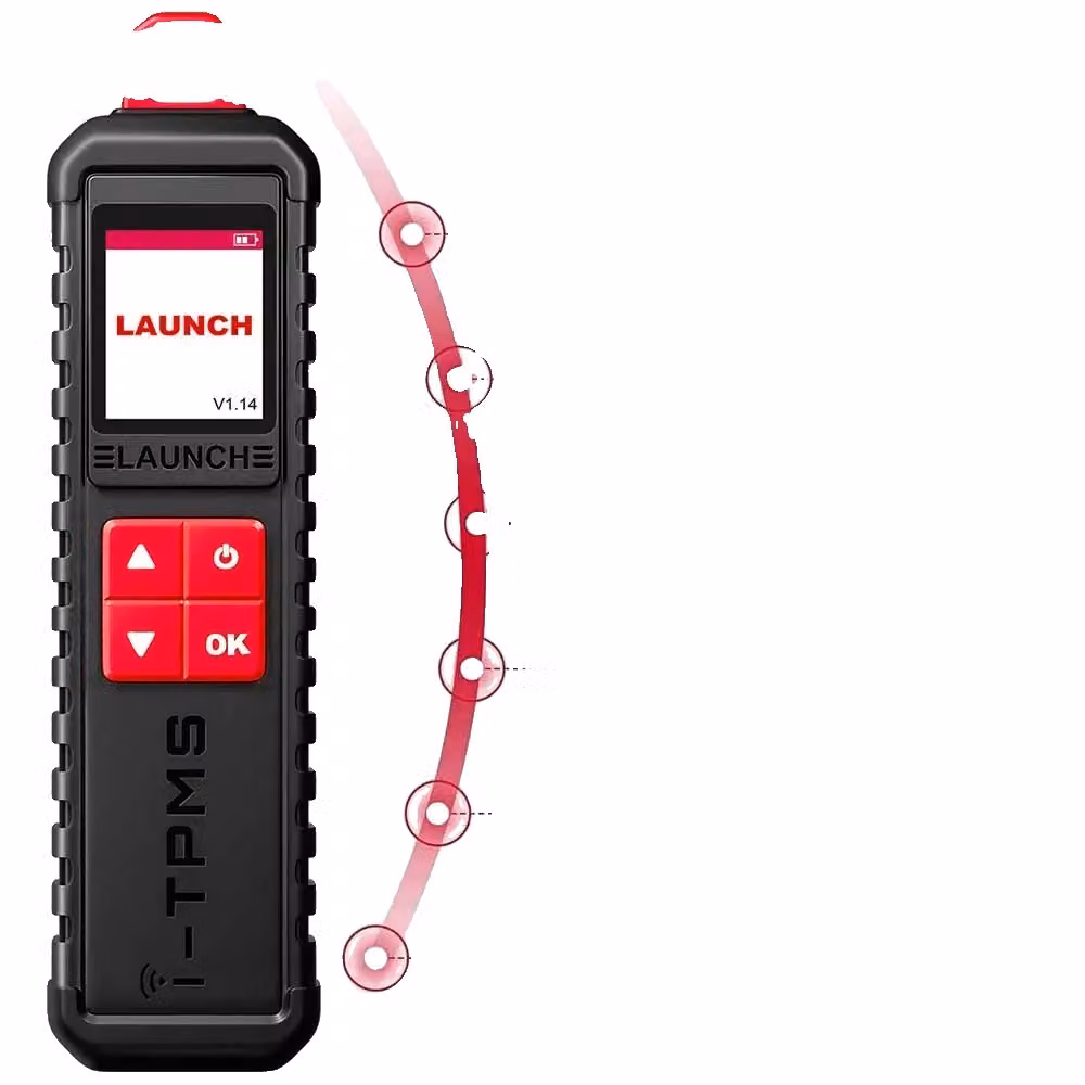 Strumento di diagnostica della pressione degli pneumatici dell'auto, programma di riapprendimento attivo, compatibilità con i telefoni cellulari Android, solo TSGUN