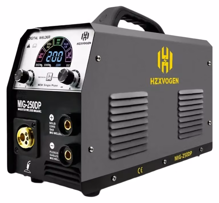 Hzxvogen - Saldatrice - Saldatrice elettrica - 5 in 1 - MIG/MAG/TIG/MMA - Saldatrice semiautomatica