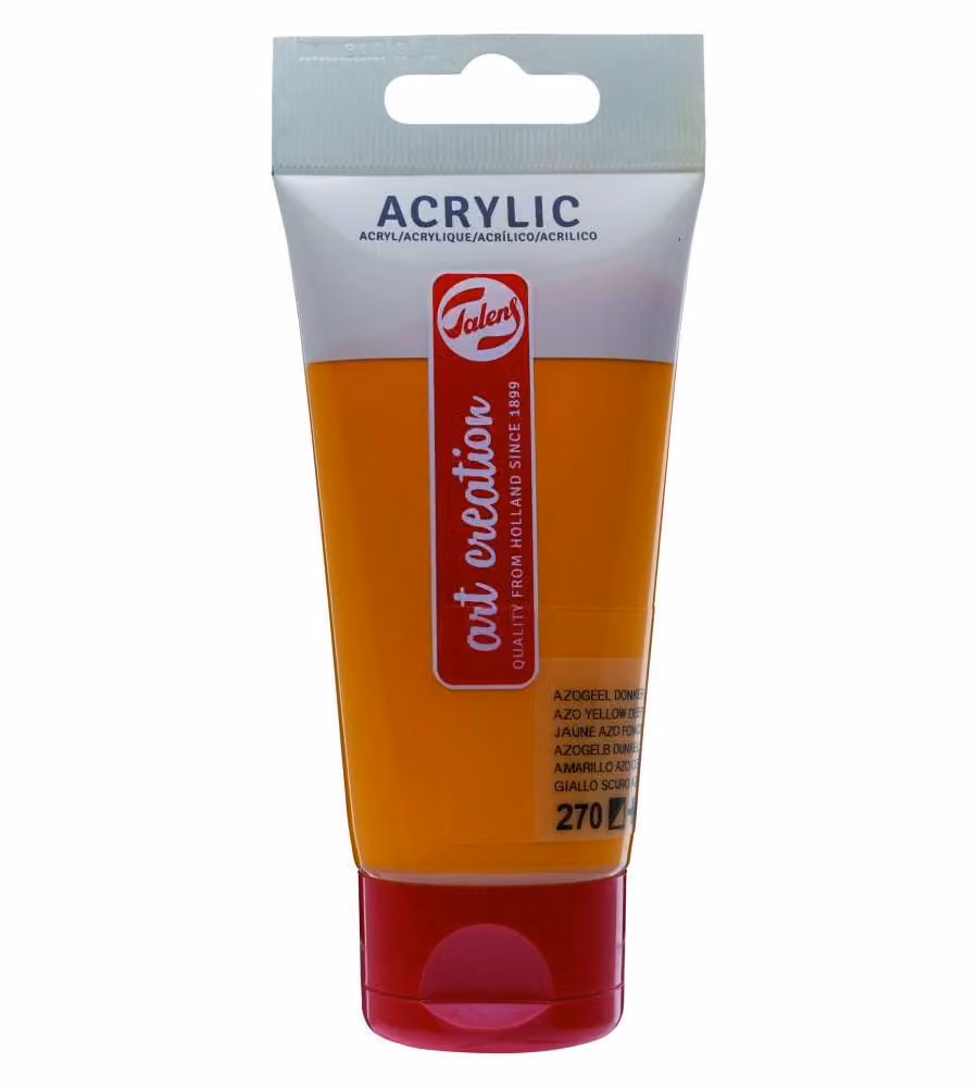 Acrilico 75 ml giallo limone scuro