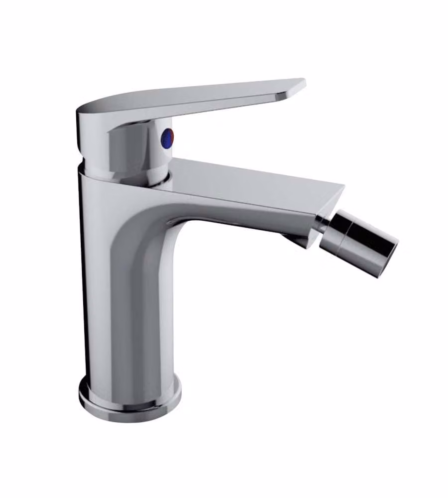 Idro-Bric Miscelatore bidet Kalos cromato 35 mm con flessibili inclusi