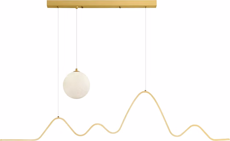 Lampada TOOLIGHT LED LHJ034-CP 120cm Brush Gold