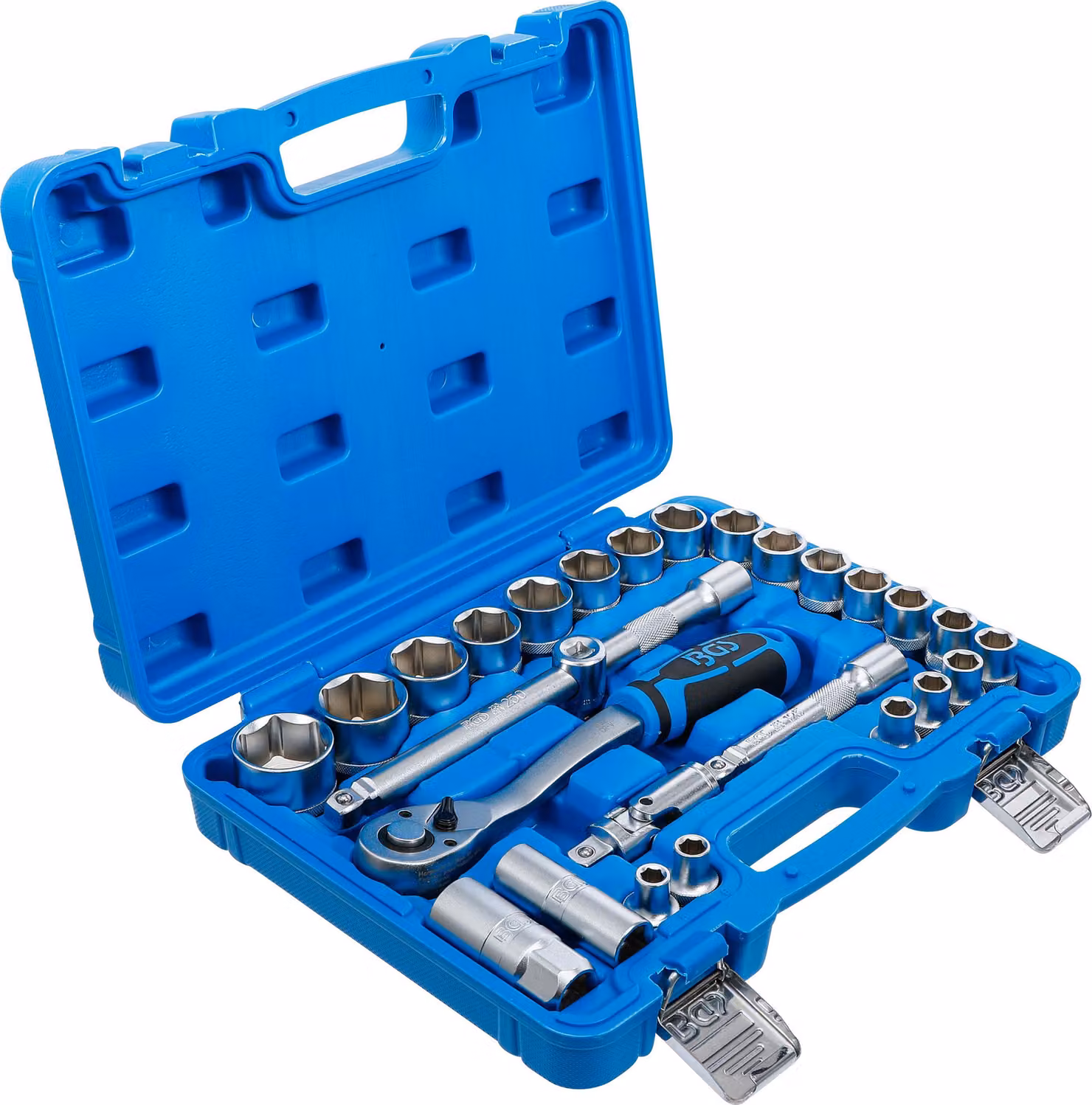 Set di chiavi a bussola BGS 12,5 mm (1/2") SW 8 - 32 mm 27 pezzi - 2224