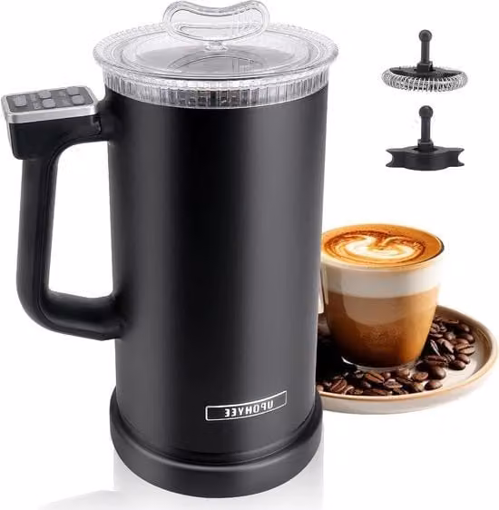 Macchina Elettrica 4-in-1 Philips da 500W per Caffè e Cappuccino, Colore Nero