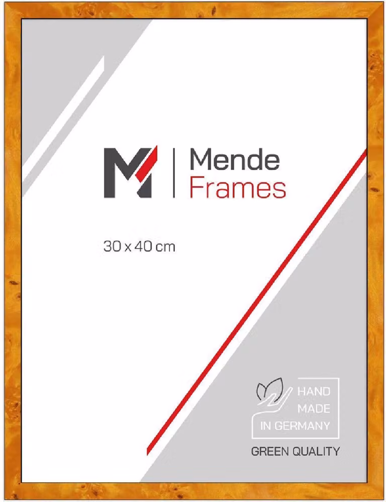 Telaio in legno massello, 7x10 cm, colore chiaro, modello MendeFrames H14B