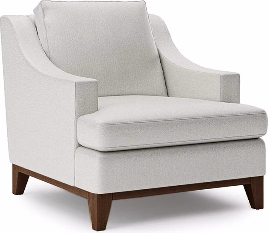 Klassischer Polster Sessel 1 Sitzer Sofa Couch Polster Lehn Stuhl Modern