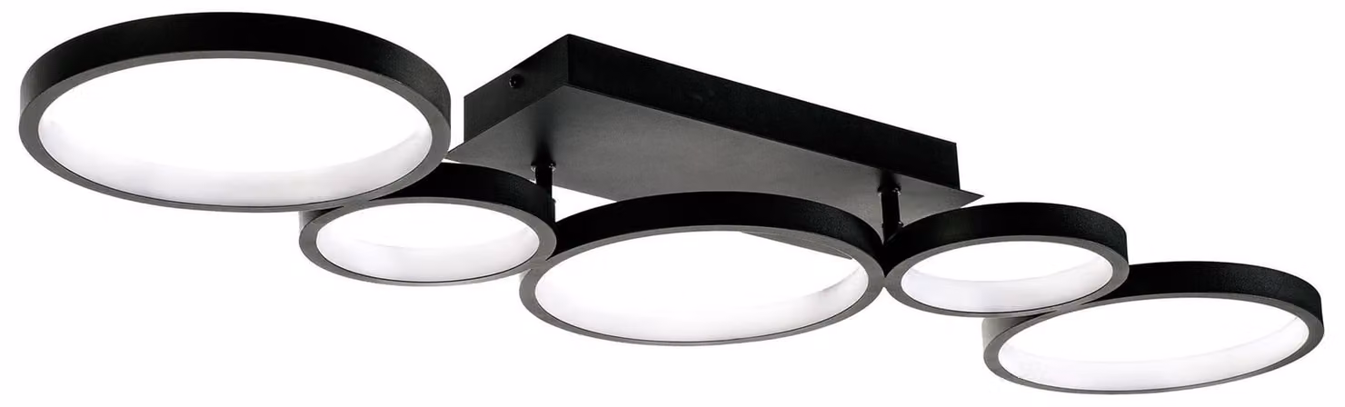 Lampada Da Soffitto Rea App1900-C Led Nero