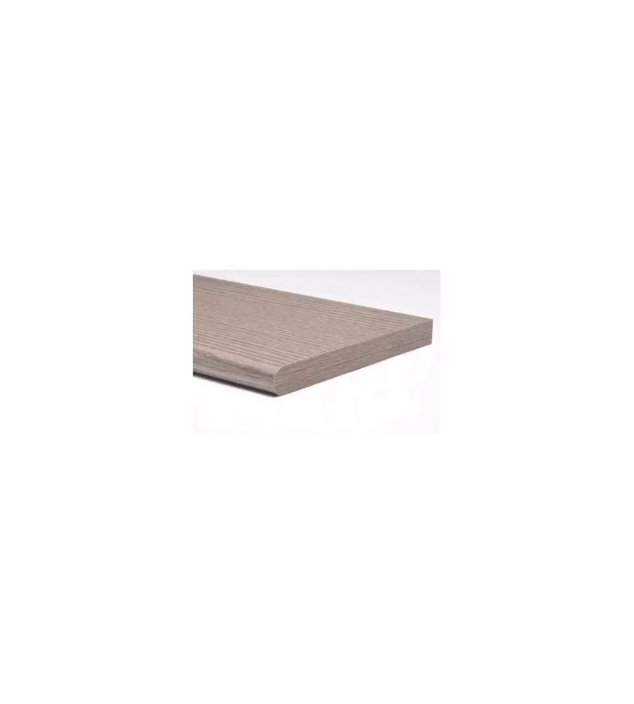 Pircher Mensola melaminica Rovere 100x25 cm con bordo stondato