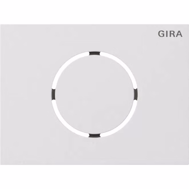 Gira Pannello frontale per modulo porta System 106, bianco traffico (laccato) 5579902