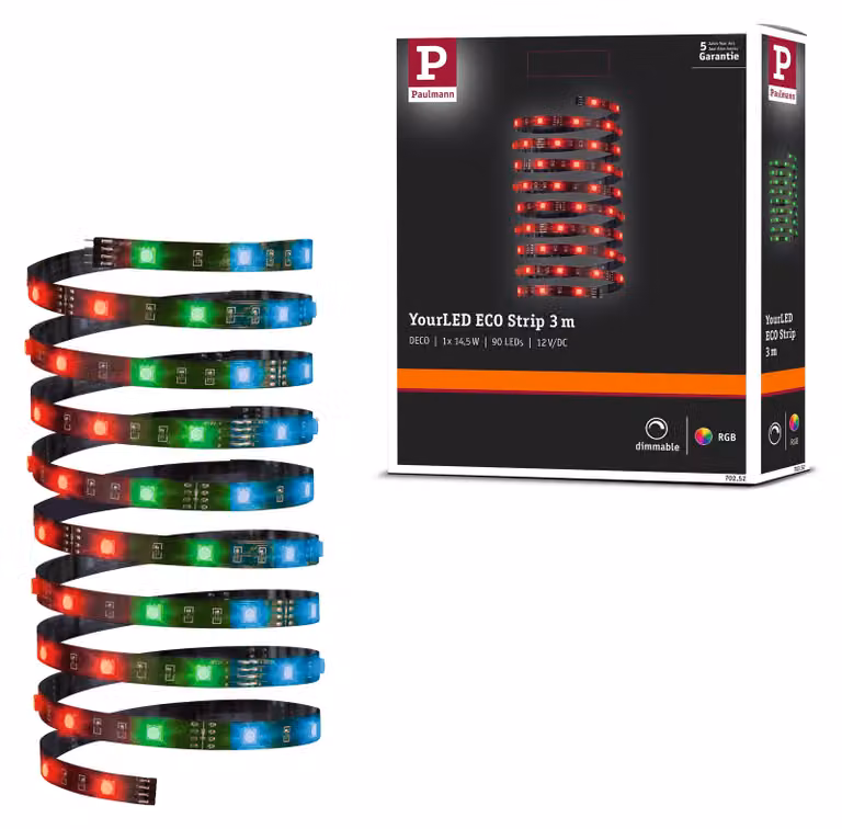 Paulmann YourLED ECO Striscia 3 m RGB