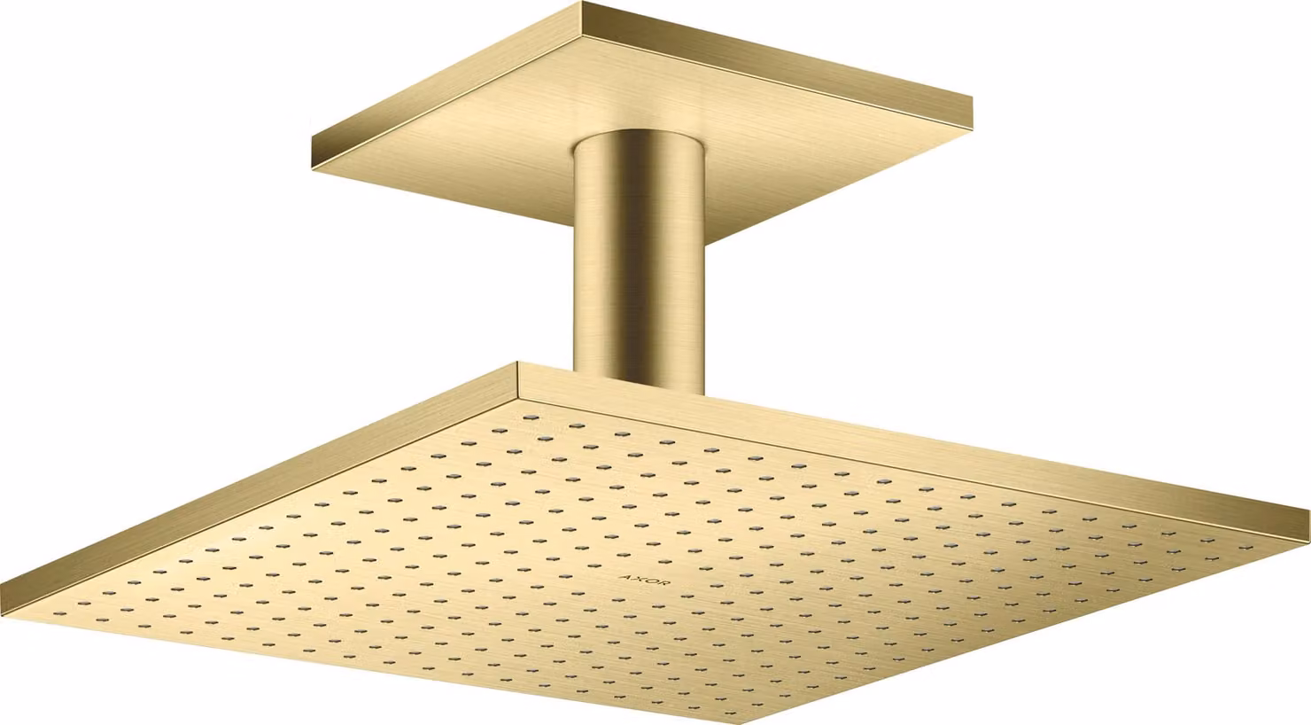 hansgrohe AXOR ShowerSolutions douchette suspendue 300/300 2jet, raccordement au plafond, 35320950, 35320950