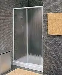 Box doccia euro10 ed 4 porta sco rrevole bianco + acrilico mm.109