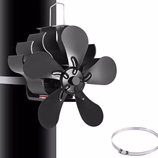 Ventilatore per camino - Ventilatore per camino per stufe a legna - Ventilatore per camino da camino