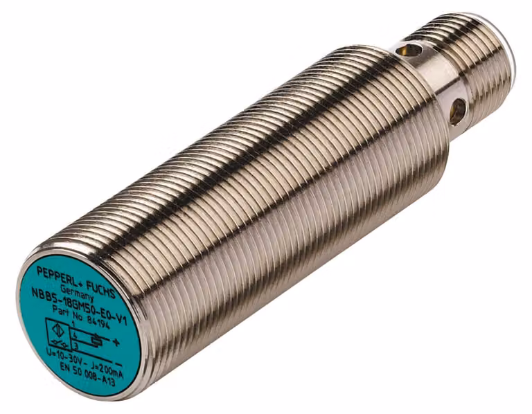 PEPPERL + FUCHS Sensore induttivo a due fili Pepperl & Fuchs NCB8-18GM50-Z5-V1