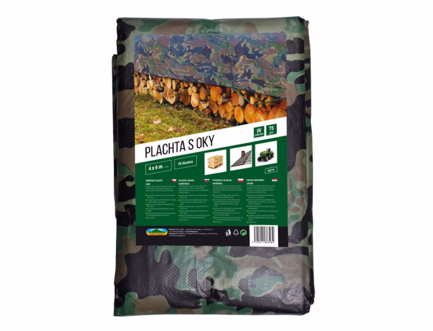 Nohel Garden Foglio mimetico 4x6m