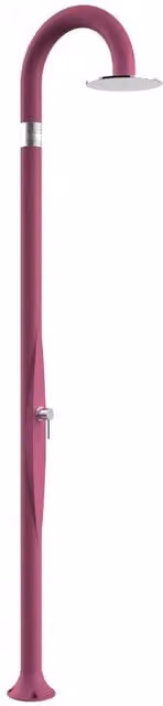 Doccia Tradizionale In Resina Funny Yin Con Miscelatore Colore Fuxia Cv-T305/4003