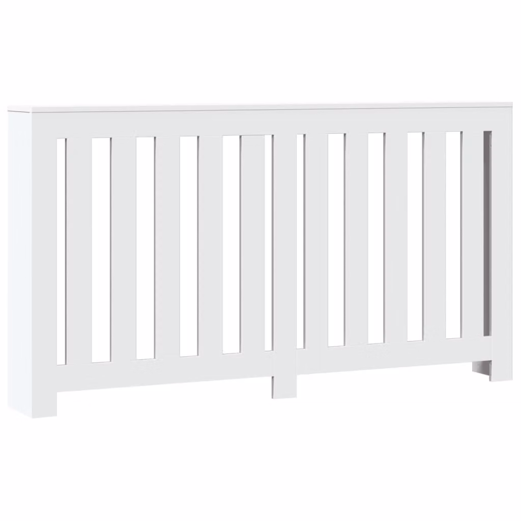 Copertura Termosifone Bianca 149x20x82 cm Legno Multistrato