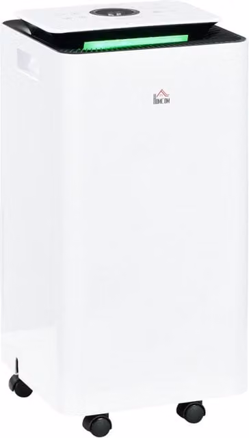 Deumidificatore Elettrico 10L ¨C Zephmum ¨C 25x25x50,5cm Bianco