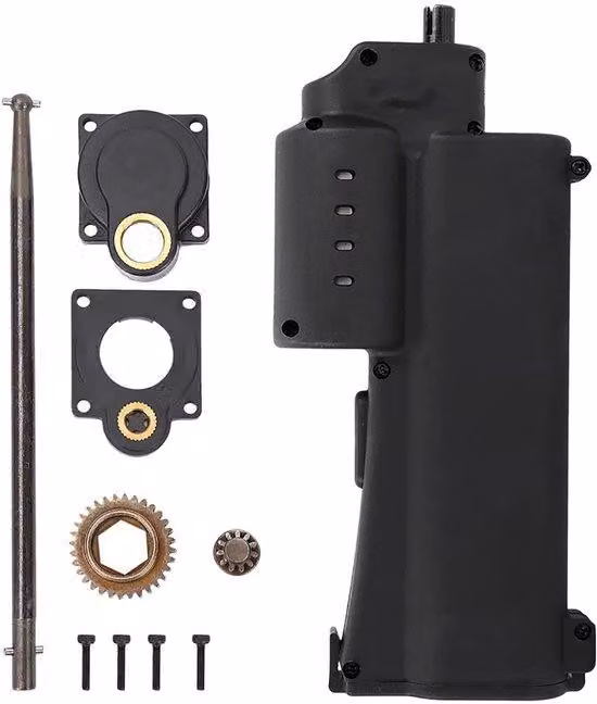 Avviatore elettrico portatile per motori RC 1/10, compatibile con motori 540 - Dimensioni: 22 x 11 x 5,5 cm - Peso: 465 g - Resistente - Colore: nero - Design ergonomico