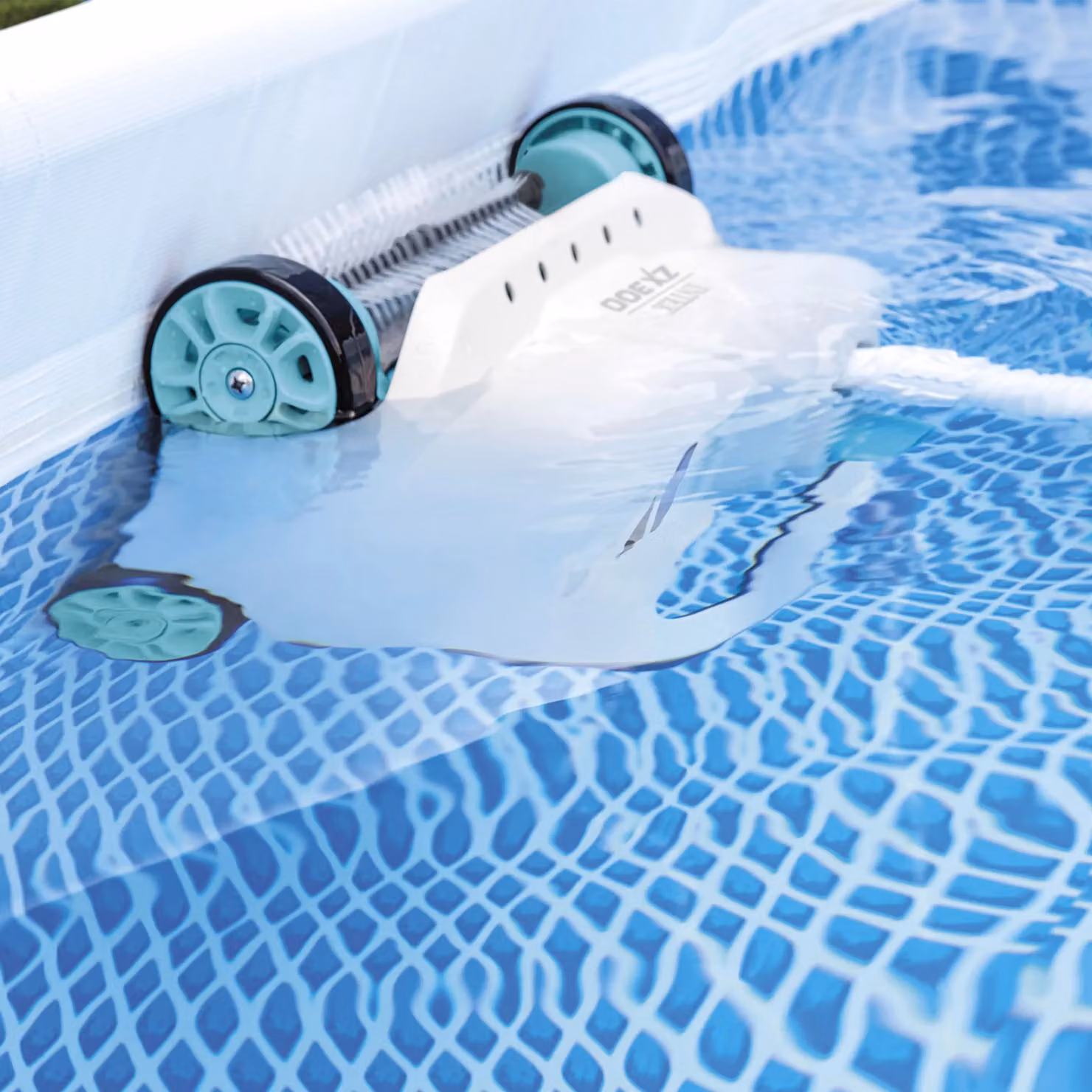 Robot Pulitore Automatico per Piscina Fuori Terra Intex ZX300 Bianco – 2