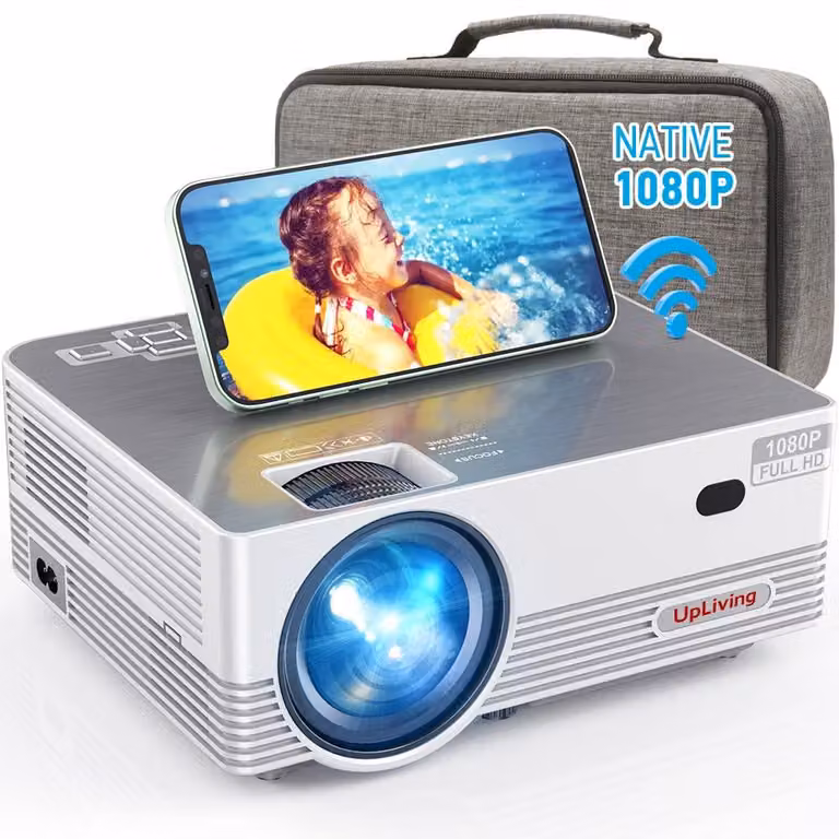 Proiettore portatile - Risoluzione Full HD 1920 x 1080 - 8000 lumen, tecnologia LCD LED