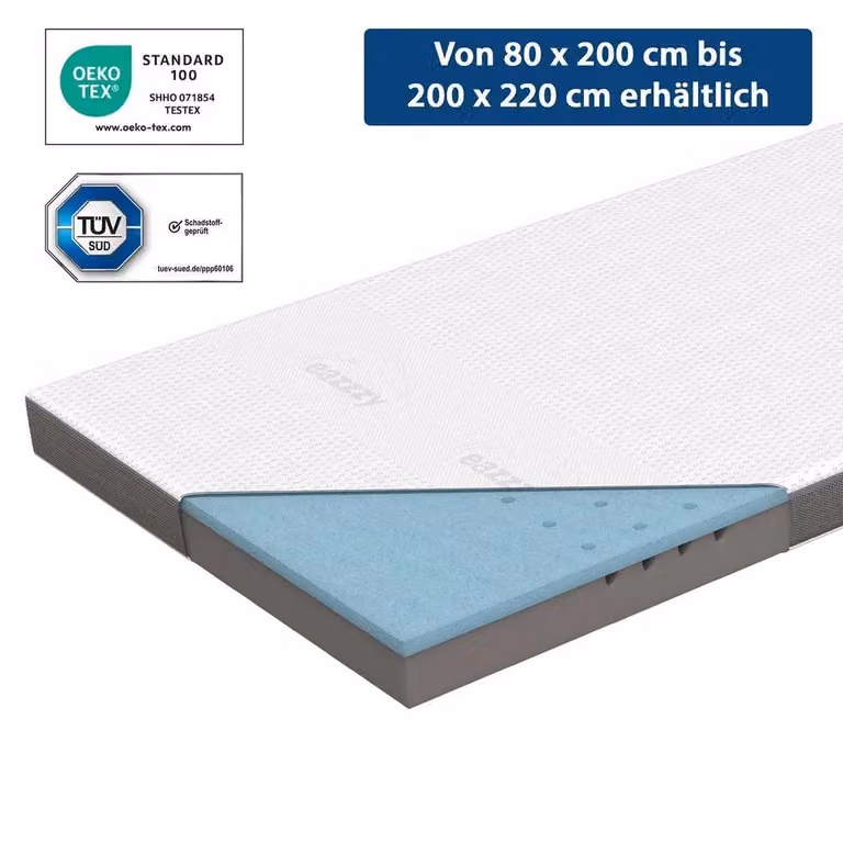 Topper per materasso Genius eazzzy Deluxe 80x200x9cm H3