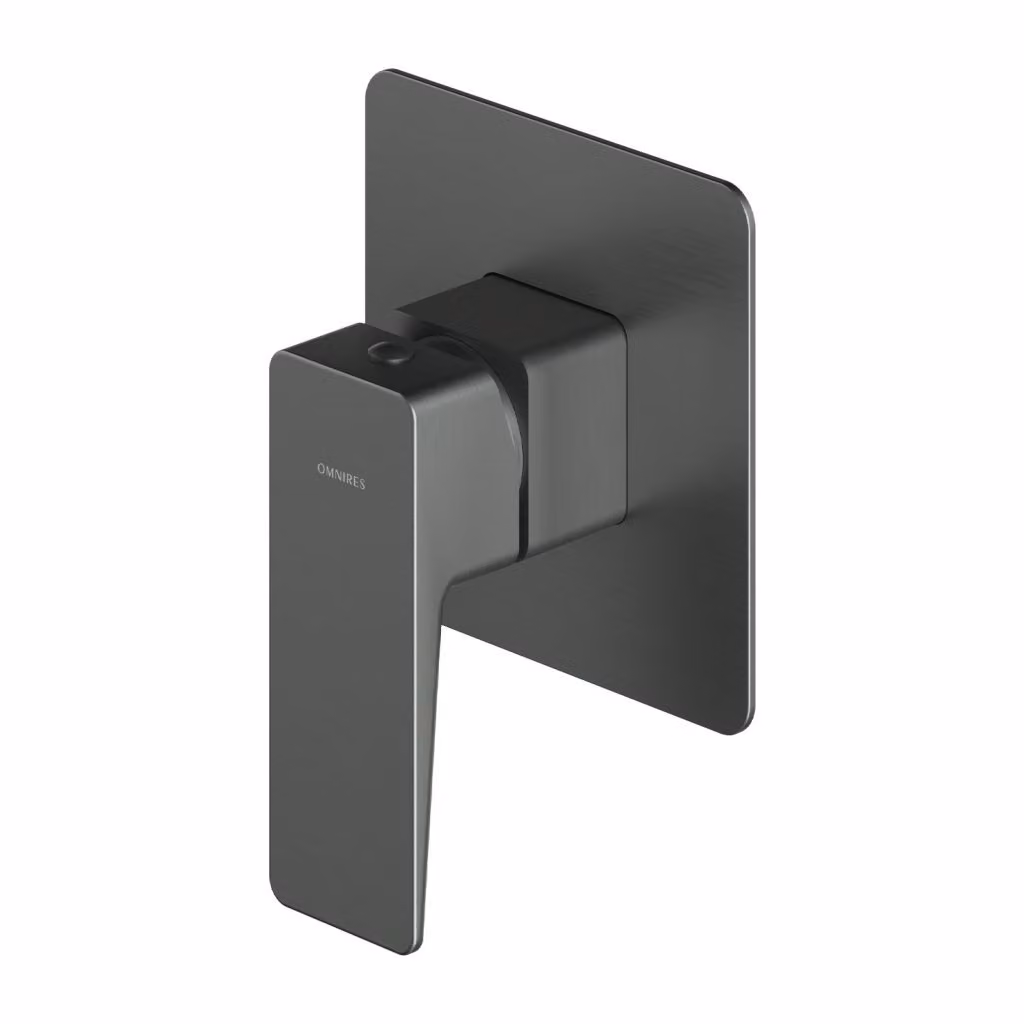 Omnires PARMA PM7445GR Miscelatore doccia da incasso, grafite