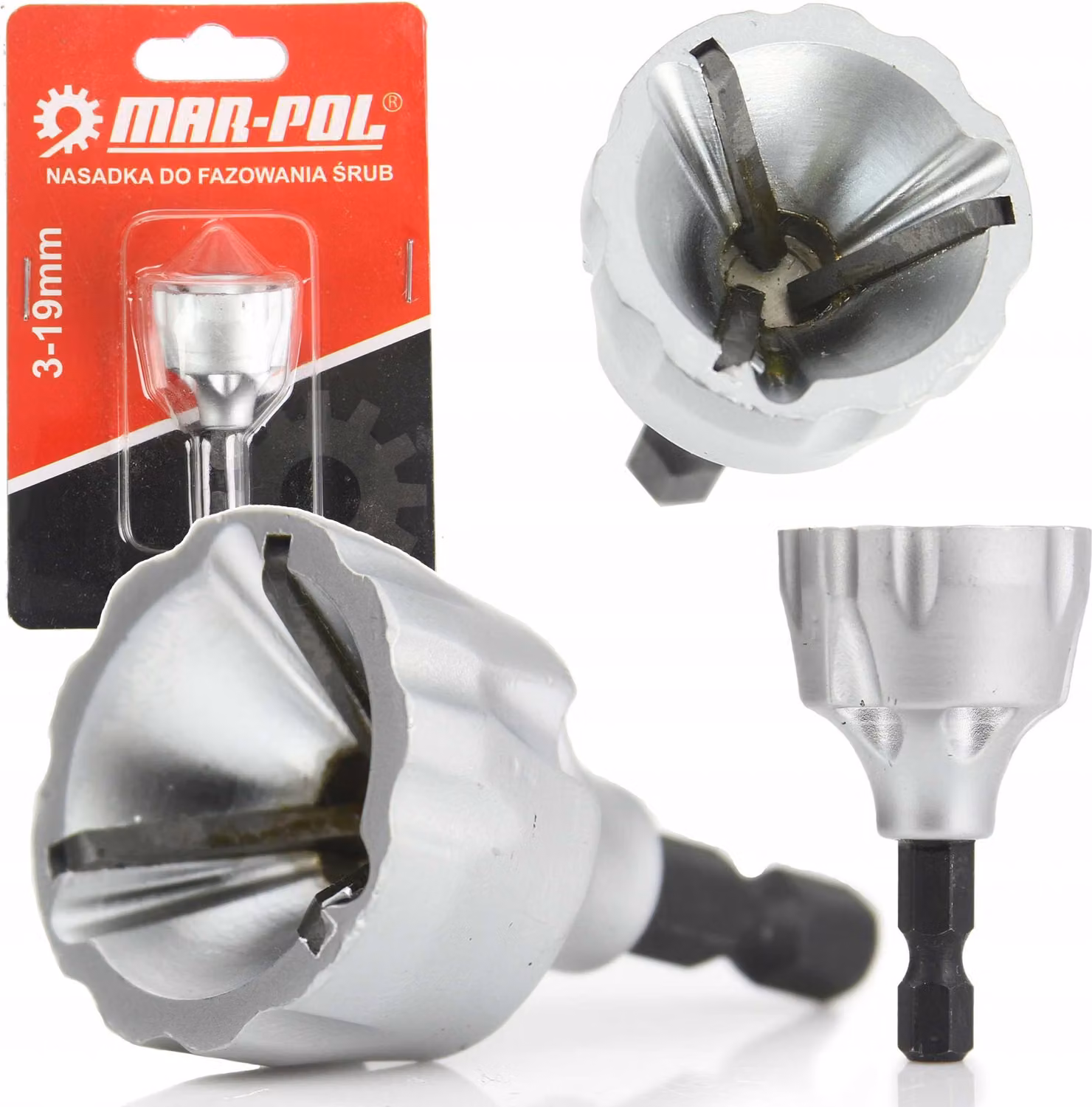 MAR-POL Sbavatore esterno 3 - 19 mm 1/4" M55877