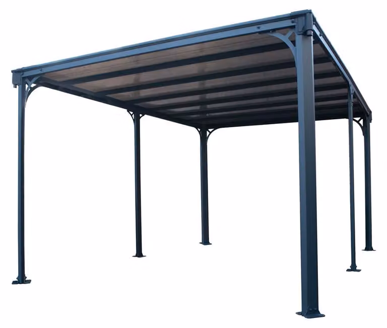 Gazebo da giardino 426x309cm grigio antracite Palram 704673
