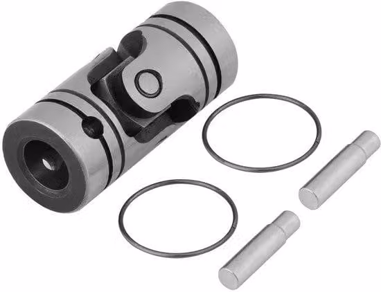 Giunto cardanico universale - Flessibile - Metallico - 16/20 mm - Kit fai-da-te - Per applicazioni rotanti