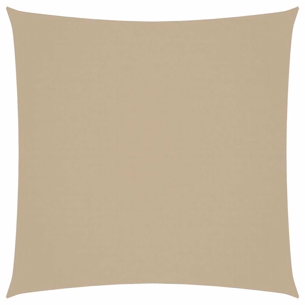 vidaXL Tenda da sole in tessuto Oxford quadrato 2 x 2 m Beige