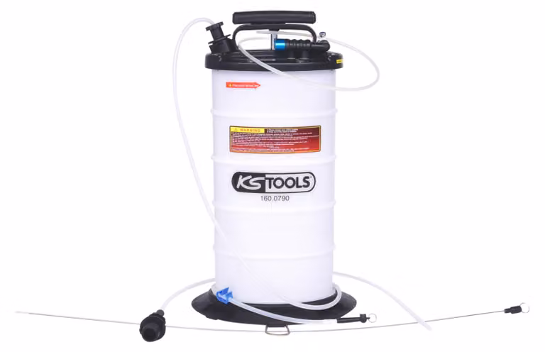KS Tools 160.0790 Suction pump 9.5 liter including 4 probes