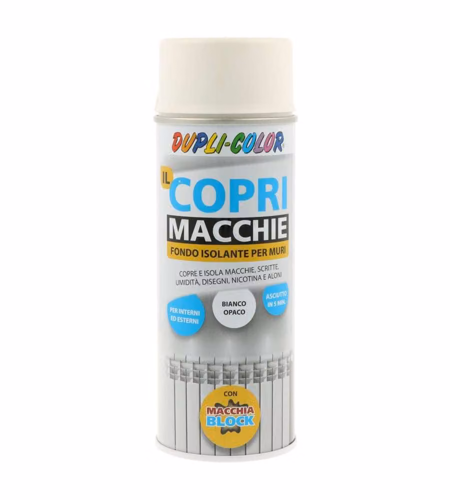 Motip Dupli Coprimacchie Spray - Bianco Opaco - 400 ml