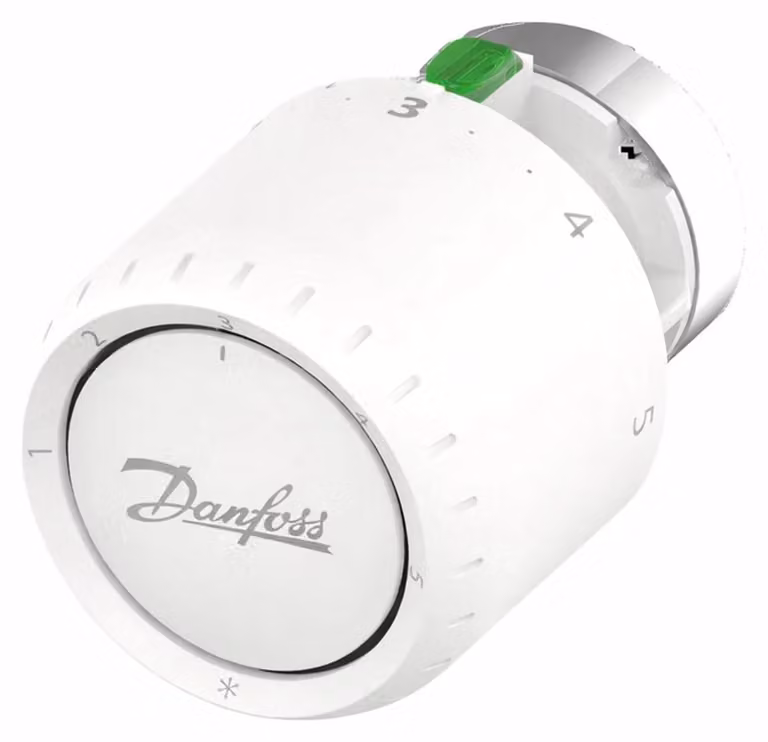 Testa termostatica di servizio Danfoss Aveo RA/V, riempita di gas, EF, 1 pz.