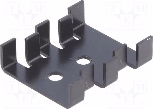 1 dissipatore di calore: compresso, tipo SOT32, colore nero, dimensioni: lunghezza 30 mm, larghezza 25,4 mm, altezza 8 mm, modello FK210SACB