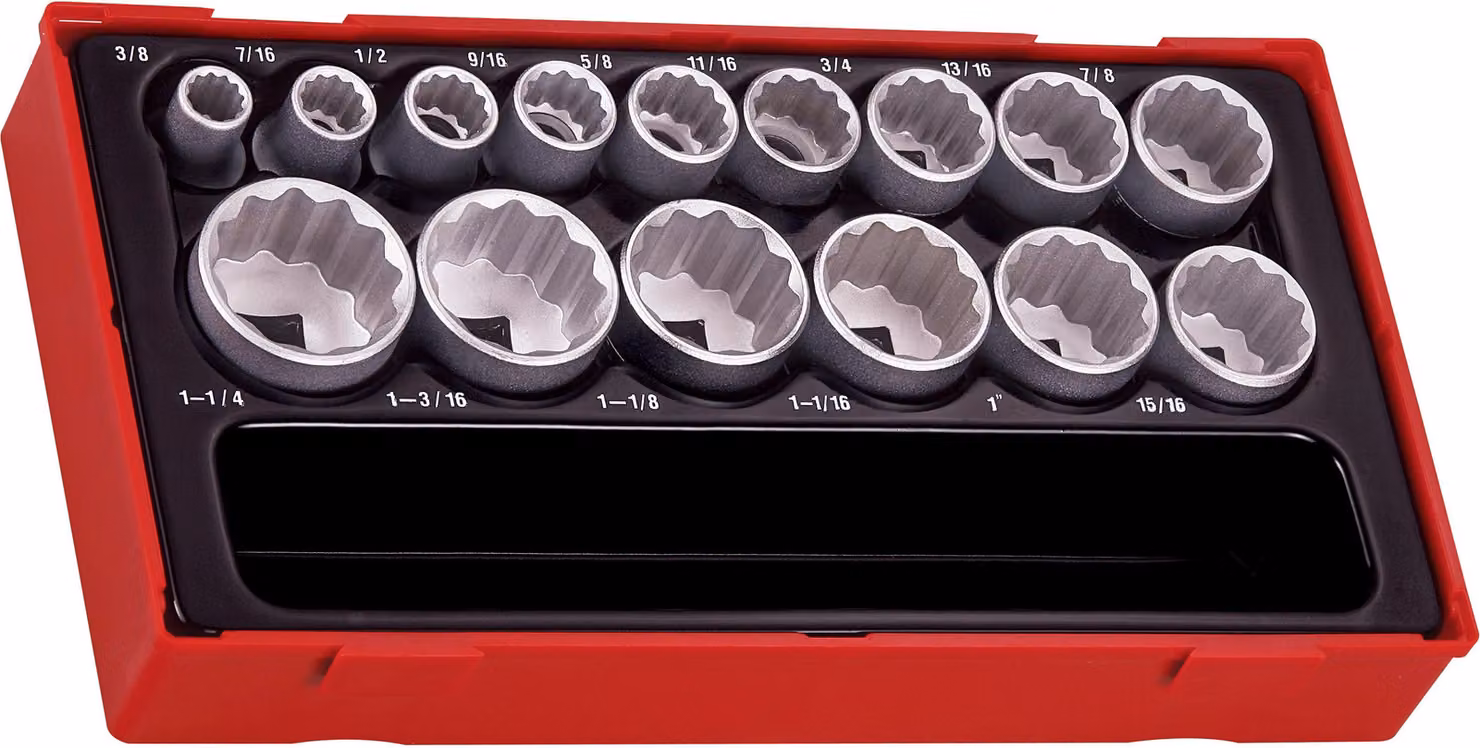 Set di chiavi a bussola TengTools 03570306 1,7kg
